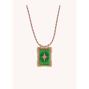 Boho star necklace N716